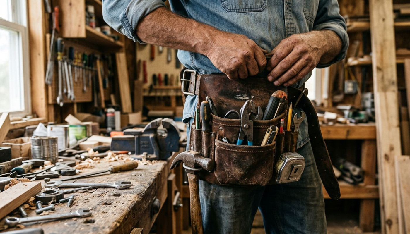 Dans les coulisses de l’outillage : révélations d’artisans sur leurs indispensables